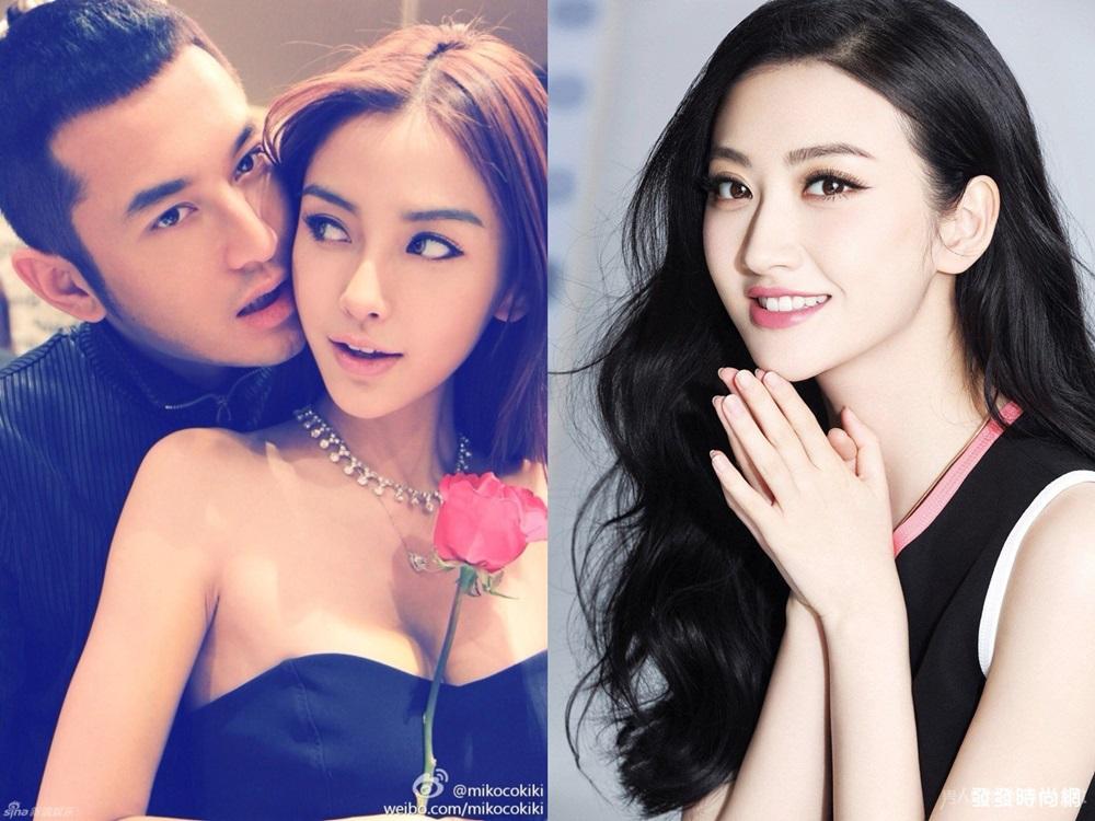 楊穎(Angelababy)被批之所以能紅,靠得都是演員老公黃曉明的庇蔭,而景甜(右)演出多部好萊塢大片,卻使終默默無聞,傳言她背景雄厚。(翻攝微博)