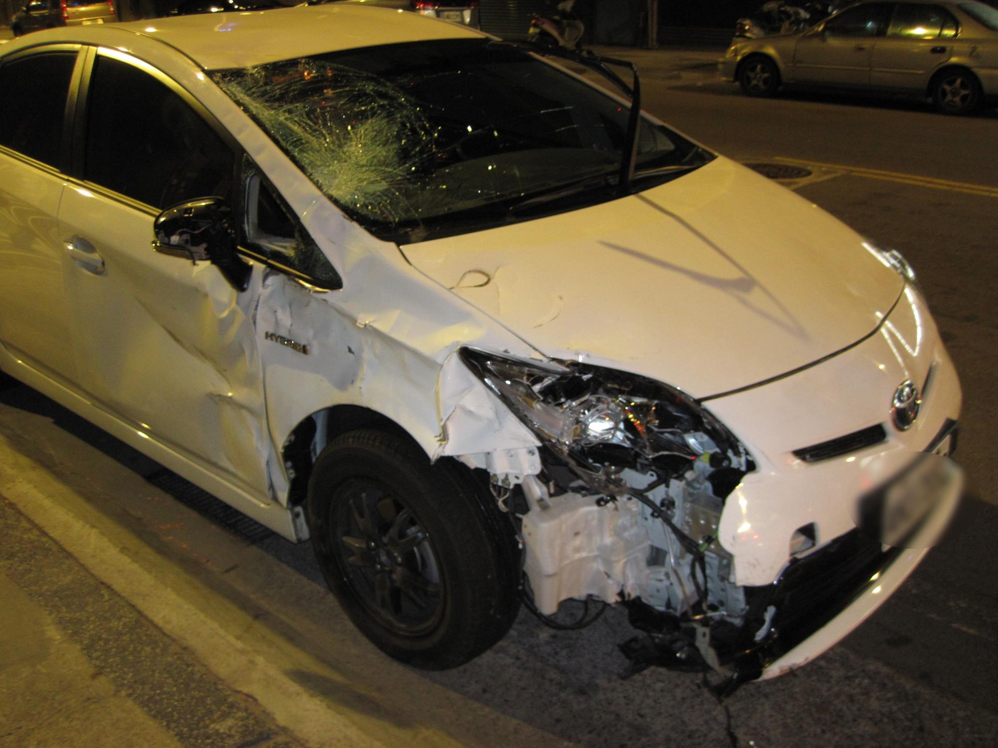 律師提醒，車禍肇事一定要負責到底，否則會遭到法院通緝。（示意圖）