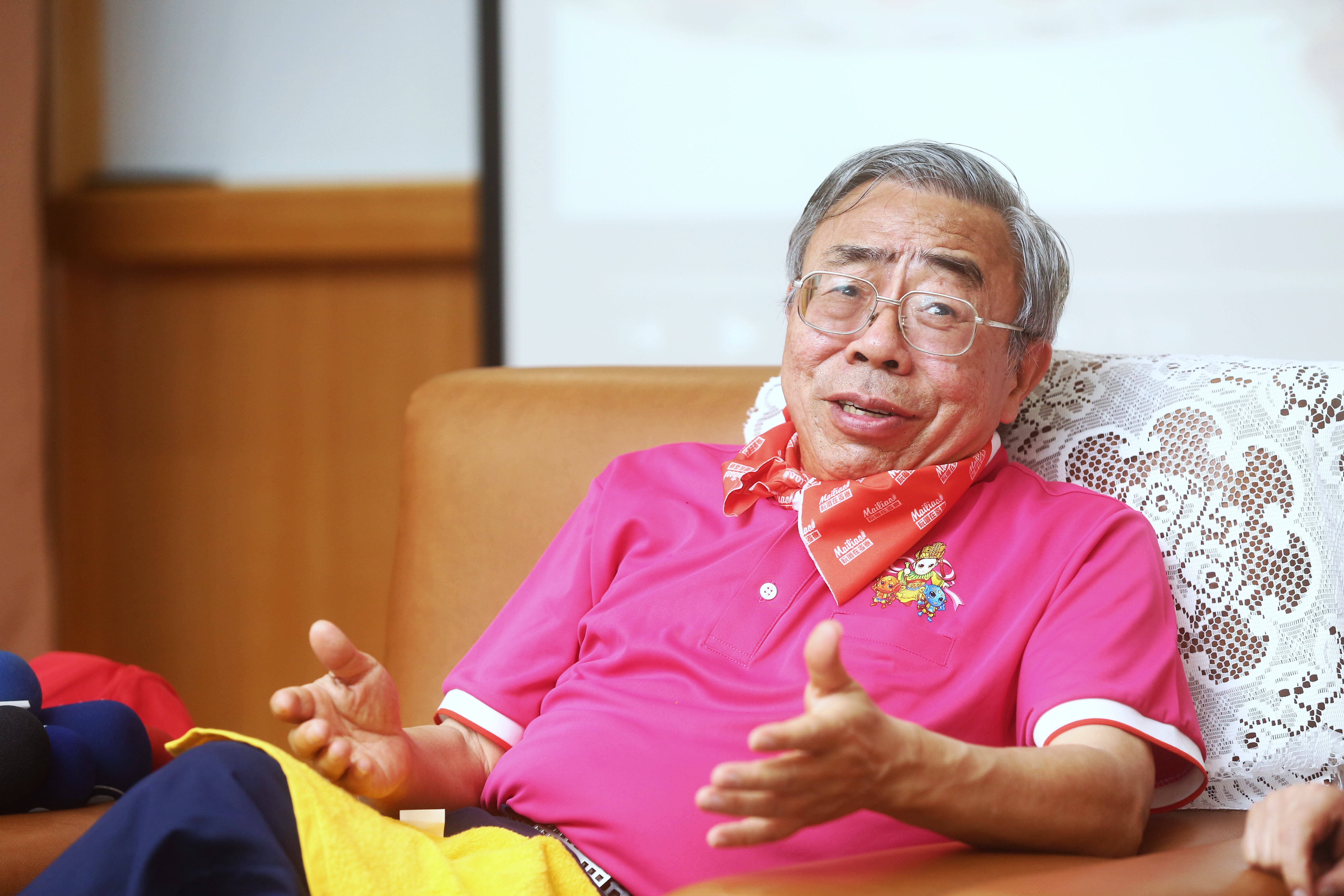 被問及政府對石化業受否有更友善？台塑集團總裁王文淵表示沒感覺。