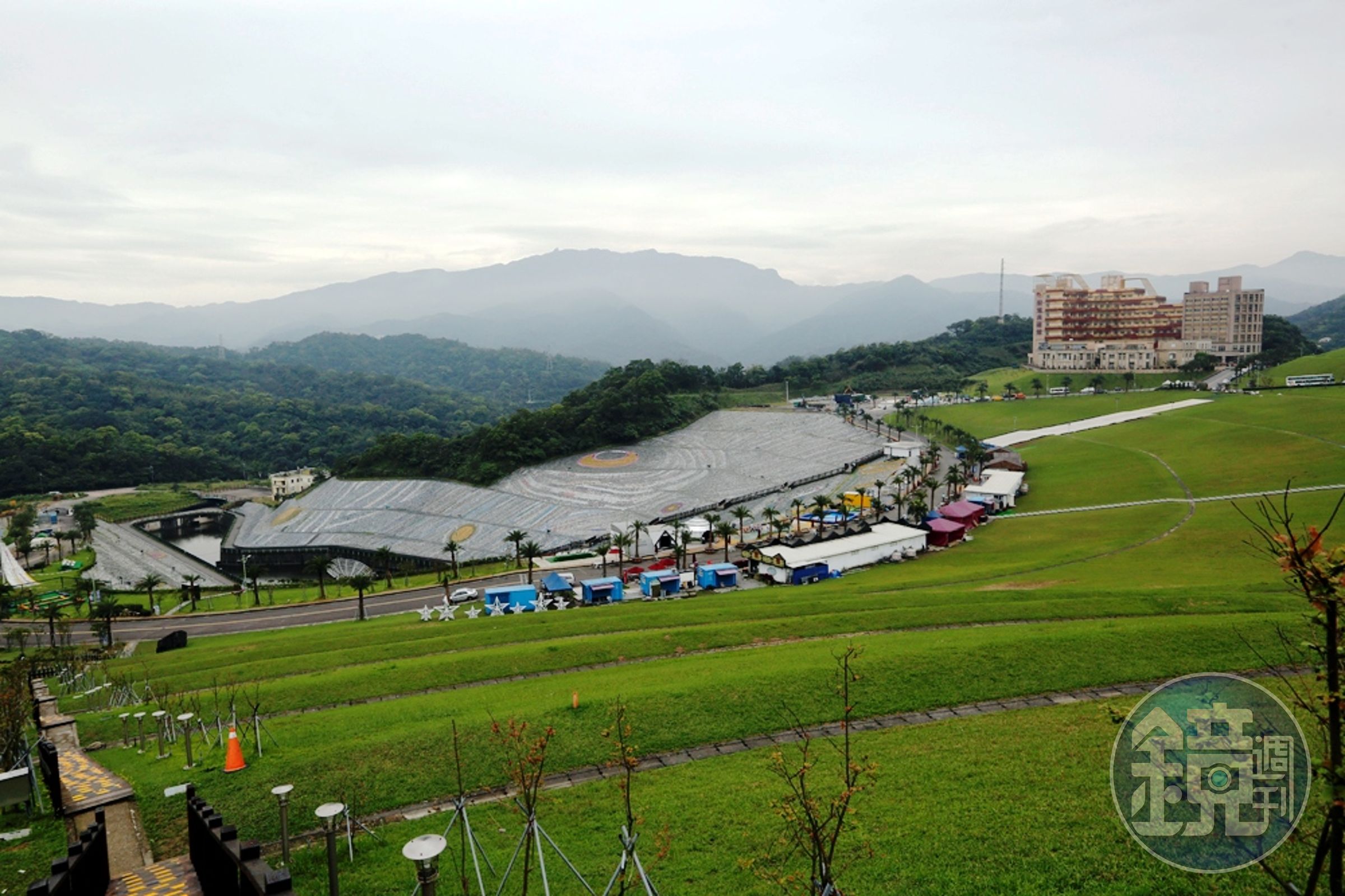 吳珅篁已和基隆擁恆文創園區談合作，向殯葬業龍頭龍巖集團看齊。