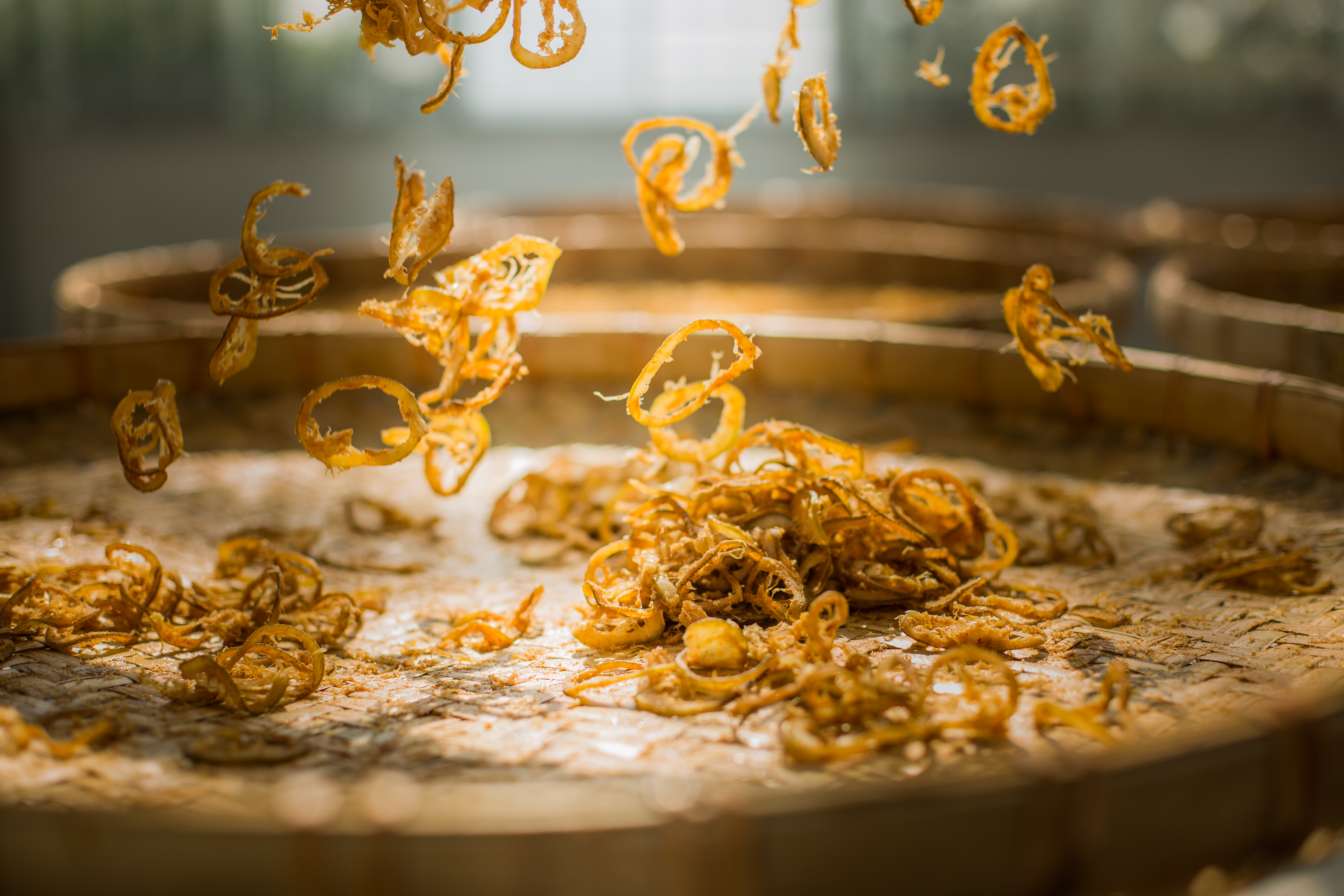 「果然滋味」檸檬乾以天光自然烘乾。