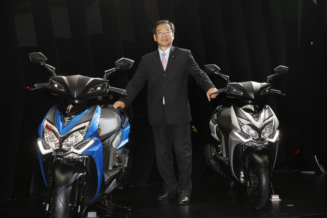 光陽執行長柯俊斌發下豪語，計畫未來五年內，讓每輛光陽機車都配有「Noodoe」車聯網科技。