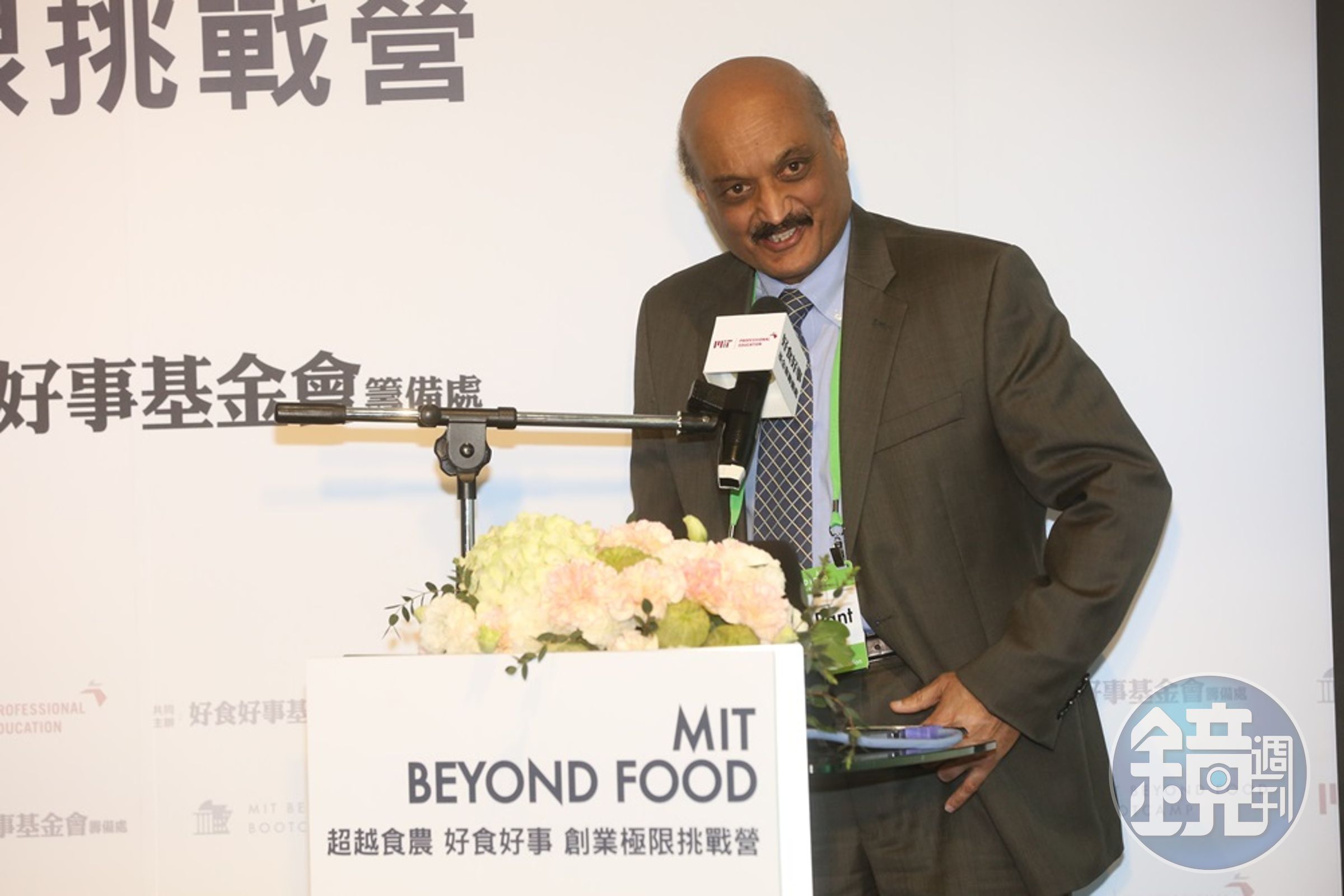 麻省理工學院(MIT)代表Bhaskar Pant，為此次挑戰營活動特地來台。他說，MIT的DNA裡，一直有創新創業。