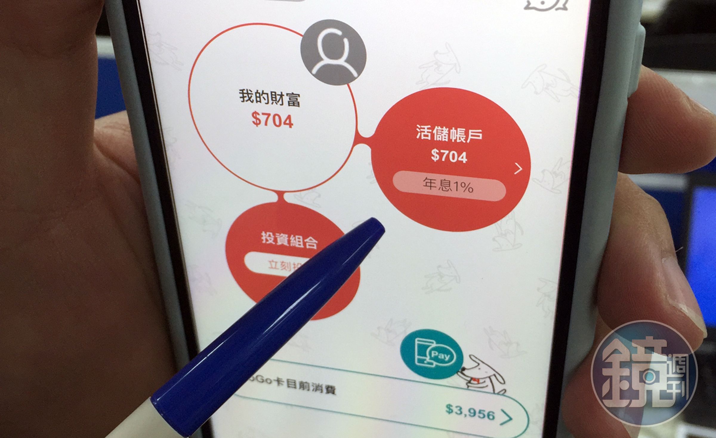 只要符合台新銀行所規定的條件，Richart數位帳戶可以讓你拿1%活儲利率。