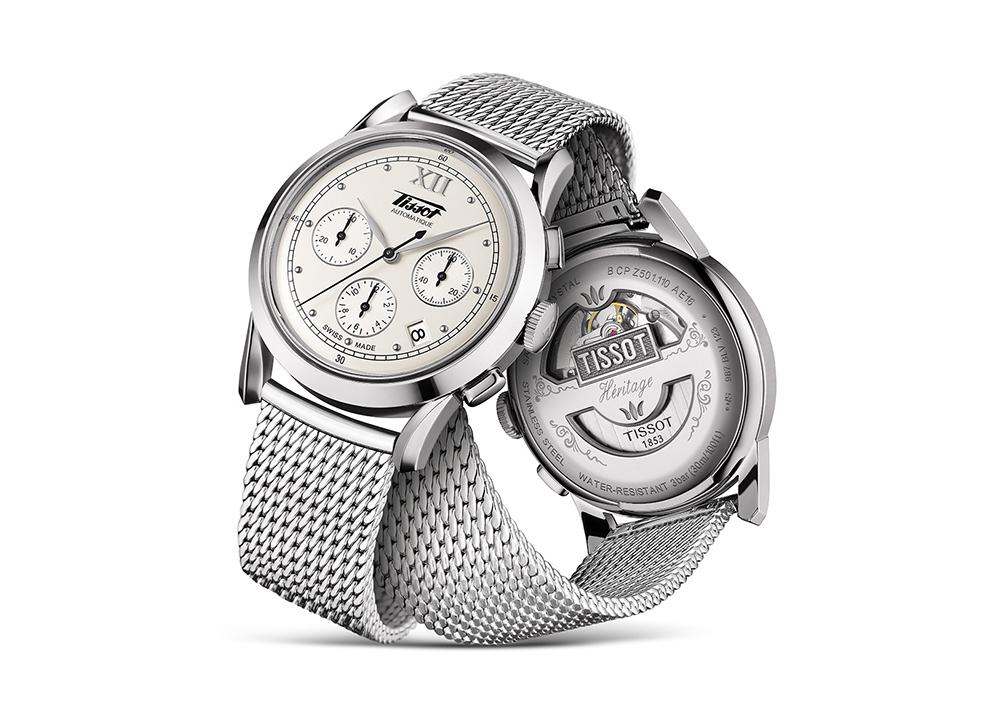 TISSOT Heritage 1948,米蘭鍊帶的款式尤其好看,定價NT$48,700。