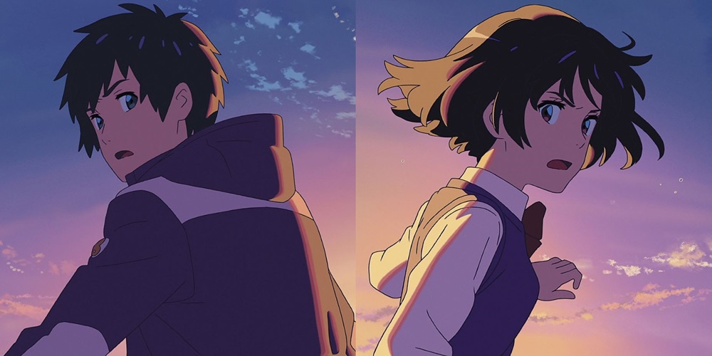 《你的名字》描述時空相差3年的男女，因身心交換而相遇的愛情故事。（傳影互動提供）