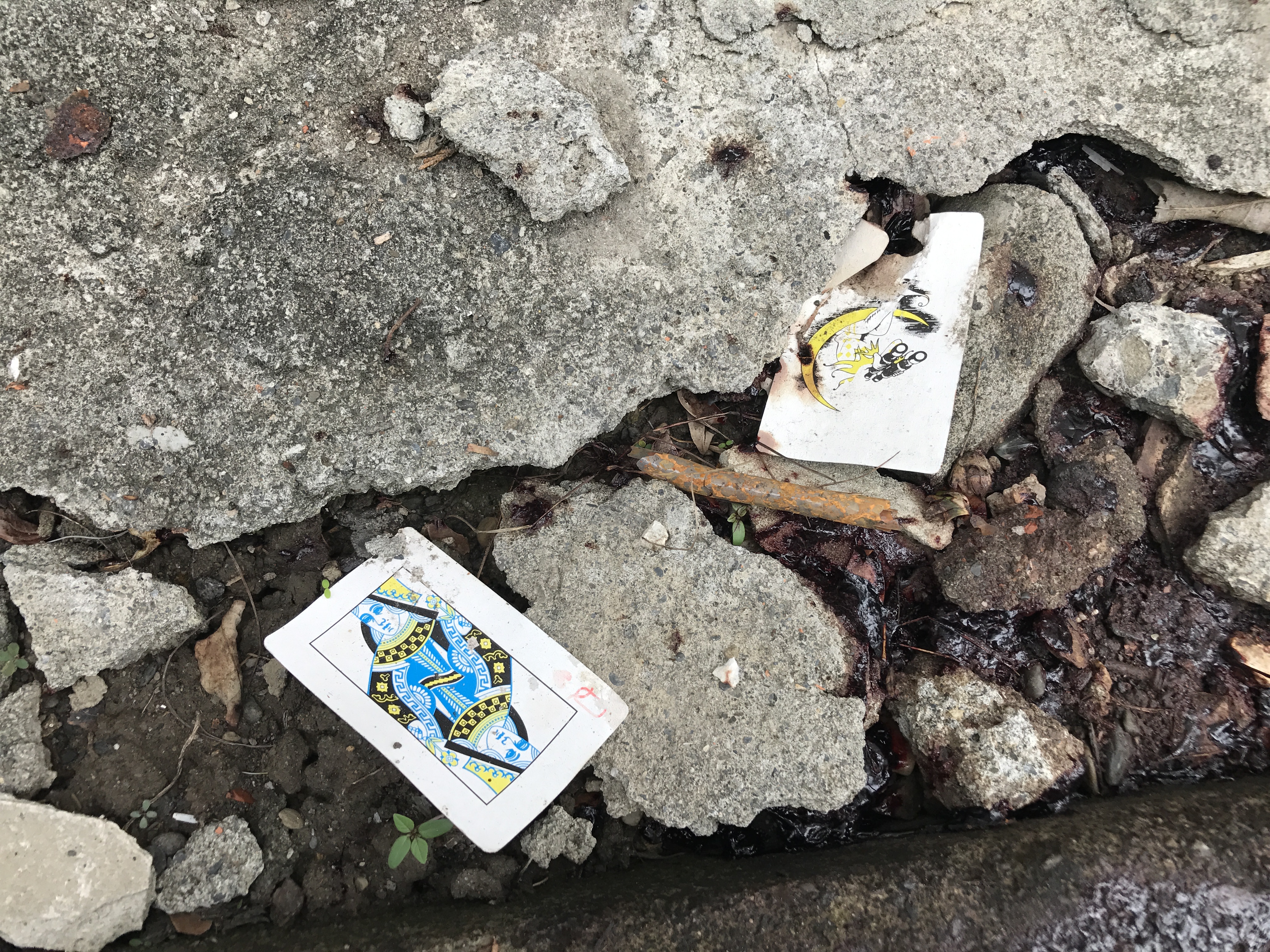 命案現場留兩張撲克牌，其中一張是鬼牌，警方認為行凶手法像報復老千。