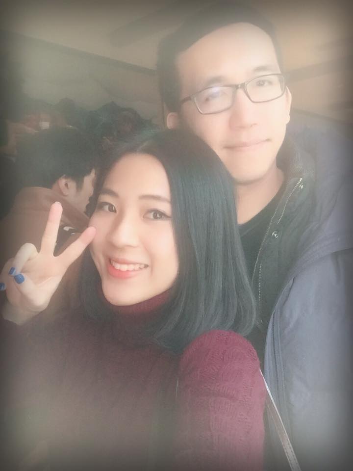 徐巧芯與男友劉彥澧常在臉書放閃。(翻攝自徐巧芯臉書)
