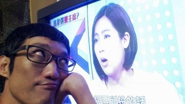A濫林雅強曾惡搞選舉公報向徐巧芯公開示愛。（翻攝臉書）