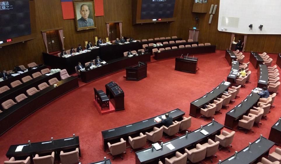 立法院經濟委員會與其他相關委員會聯席會今審查「前瞻基礎建設特別條例草案」。立法院示意圖。