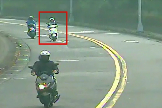 年僅17歲的林姓騎士為了替家人送東西到醫院，發生死亡車禍。