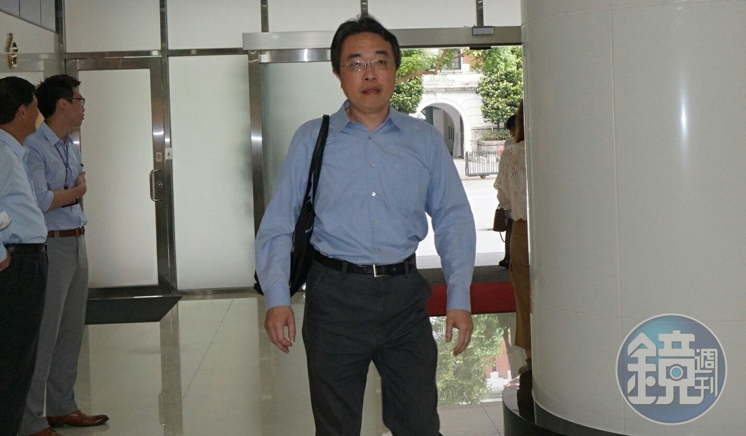 政治大學法律系教授楊雲驊想談論與總統開會內容遭制止。