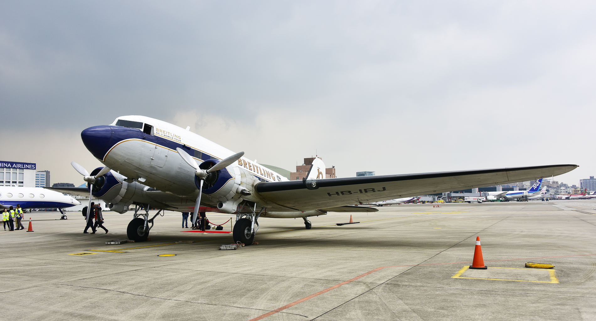 【現場直擊】 「Breitling DC-3 World Tour」台北站任務圓滿達成！
