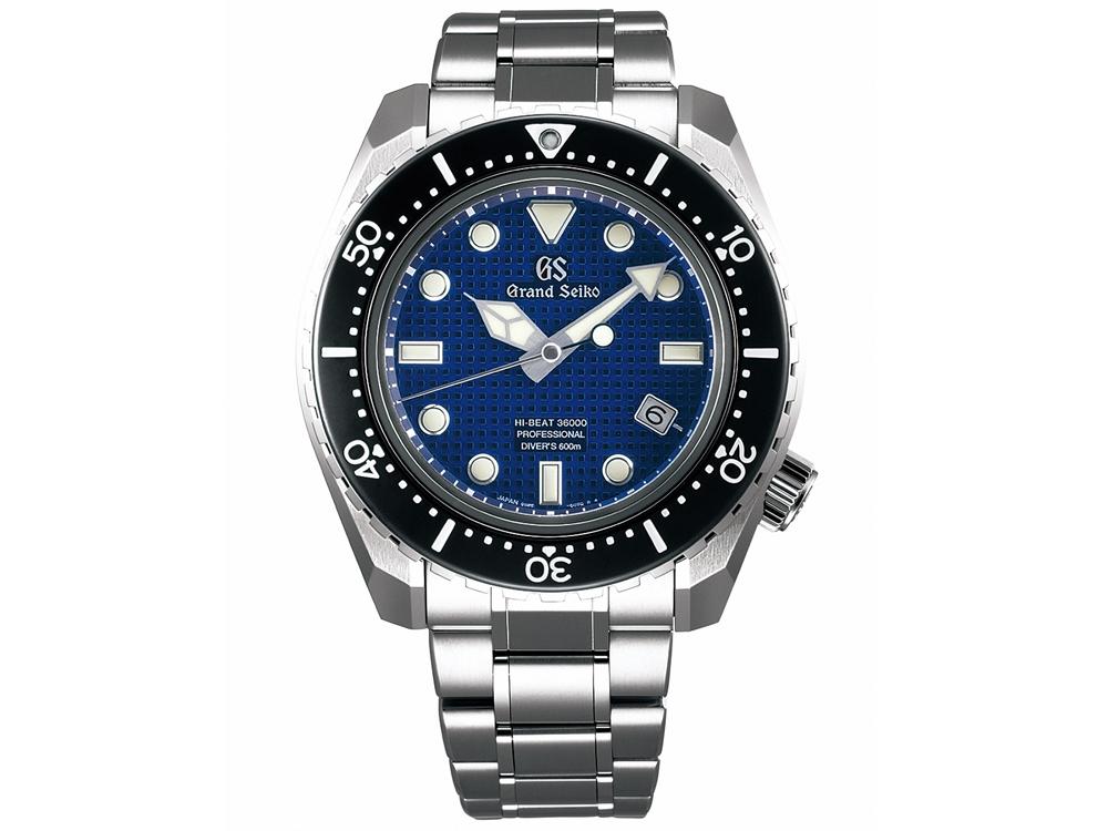 Hi-Beat 36000 專業600米潛水錶限量款(SBGH257) 功能:時、分、小秒、日期顯示 機芯:自動上鍊機芯 建議售價:NT$ 325,000 (限量500只)