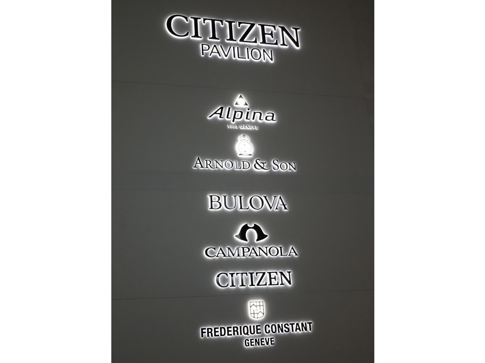 目前CITIZEN Watch Group旗下的「鐘錶」品牌，而具有複雜機芯研發能力的LA JOUX-PERRET機芯廠則還是低調的沒出現在上頭。