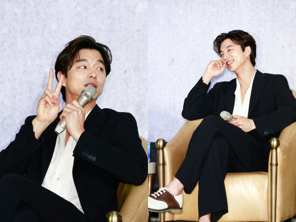 人氣韓星孔劉談到他養的2隻愛貓，笑容始終離不開臉上。