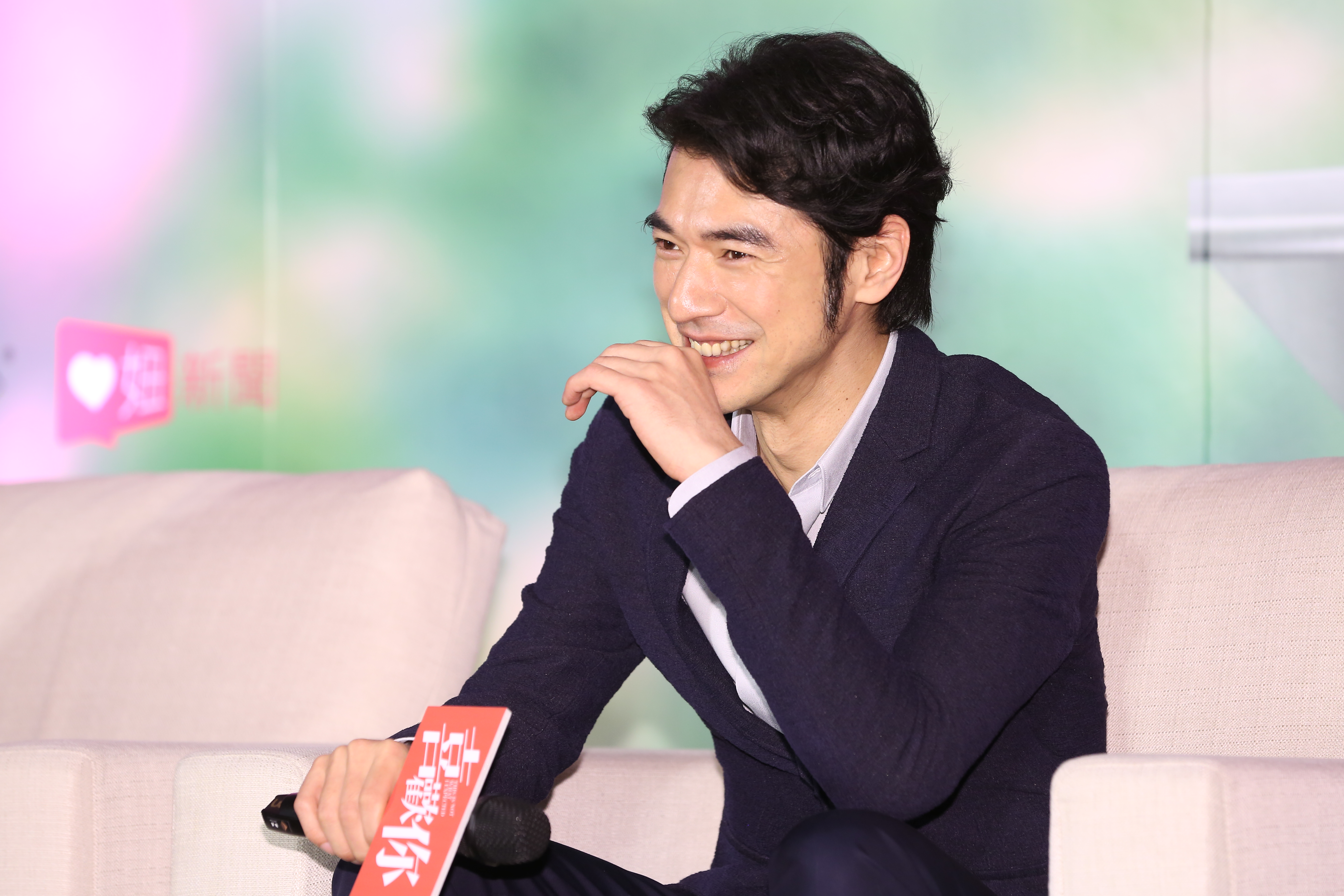 男神金城武對愛情還是有想法。