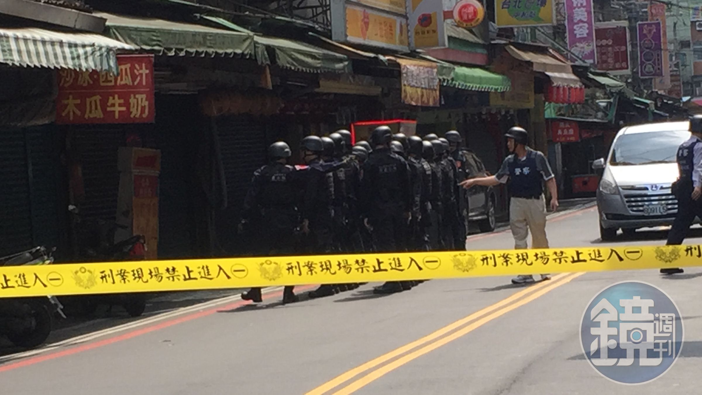 中和警匪槍戰，幸無傷及性命平安落幕。