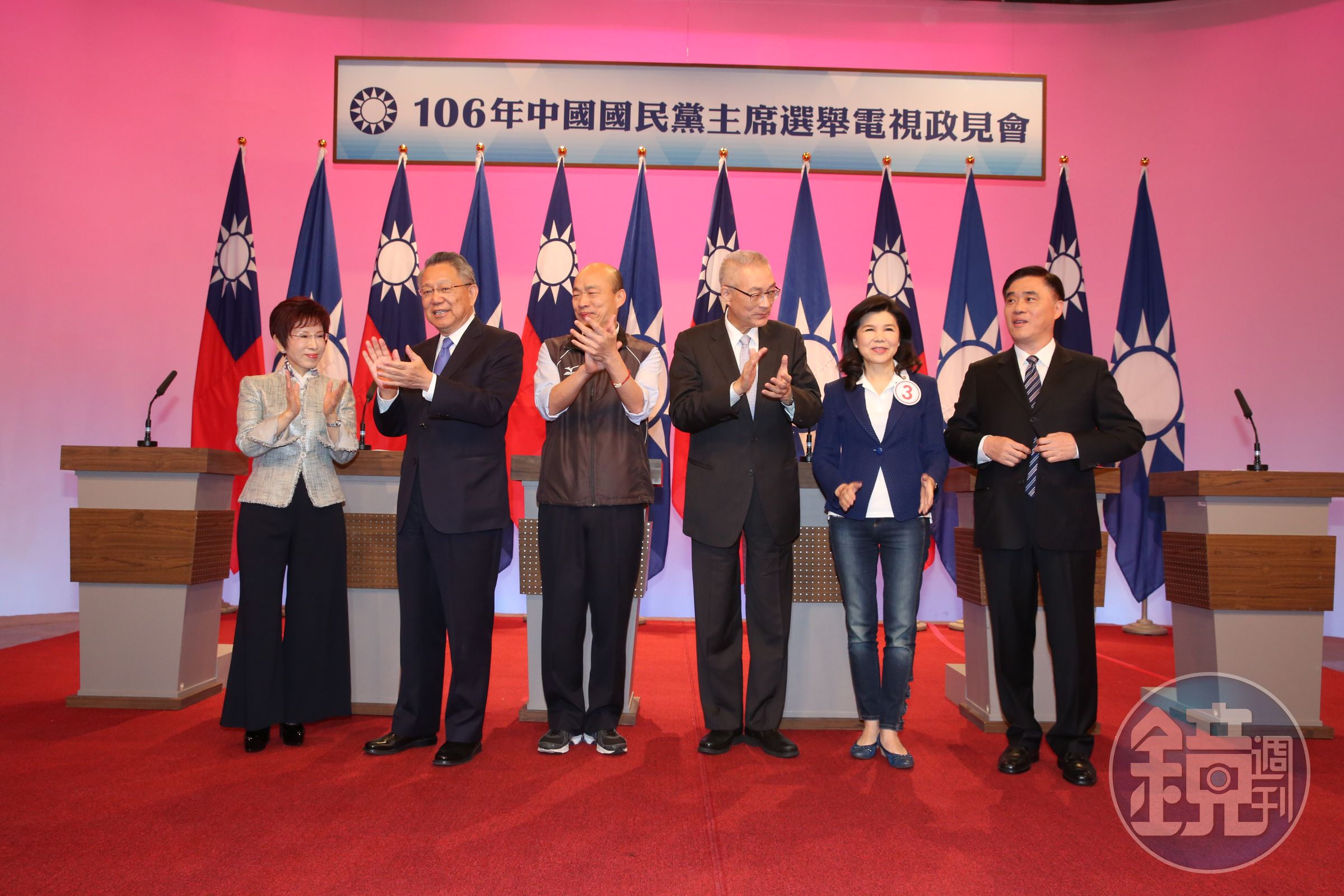 國民黨黨主席政見發表會，2020年推誰參選再成焦點。
