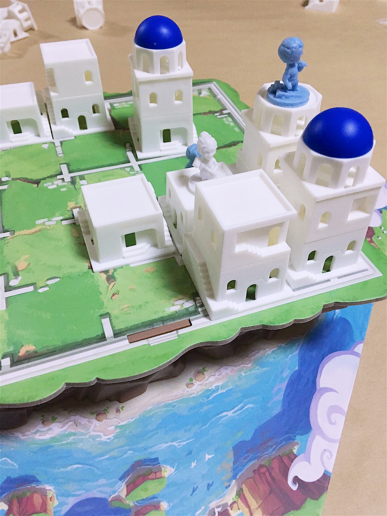房屋建起來後的層次感相當吸引人