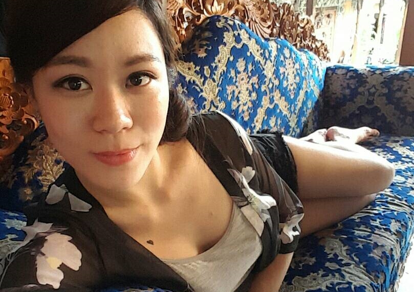 邱薏身材傲人，右胸口的愛心刺青特別吸睛。（翻攝IG）