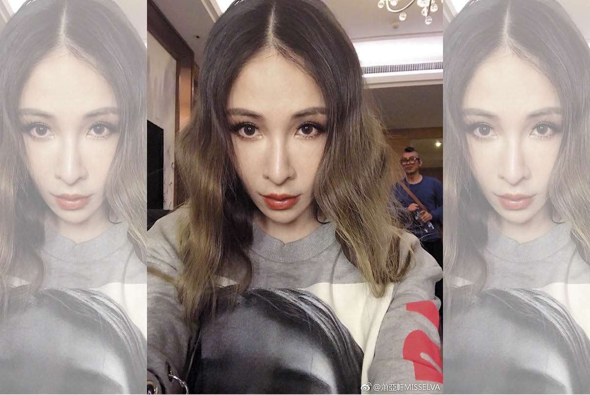 ELVA和高爾夫球國手陳樺交往約8個月，交往期間ELVA曾在IG曬球具照，但上個月2人分手。