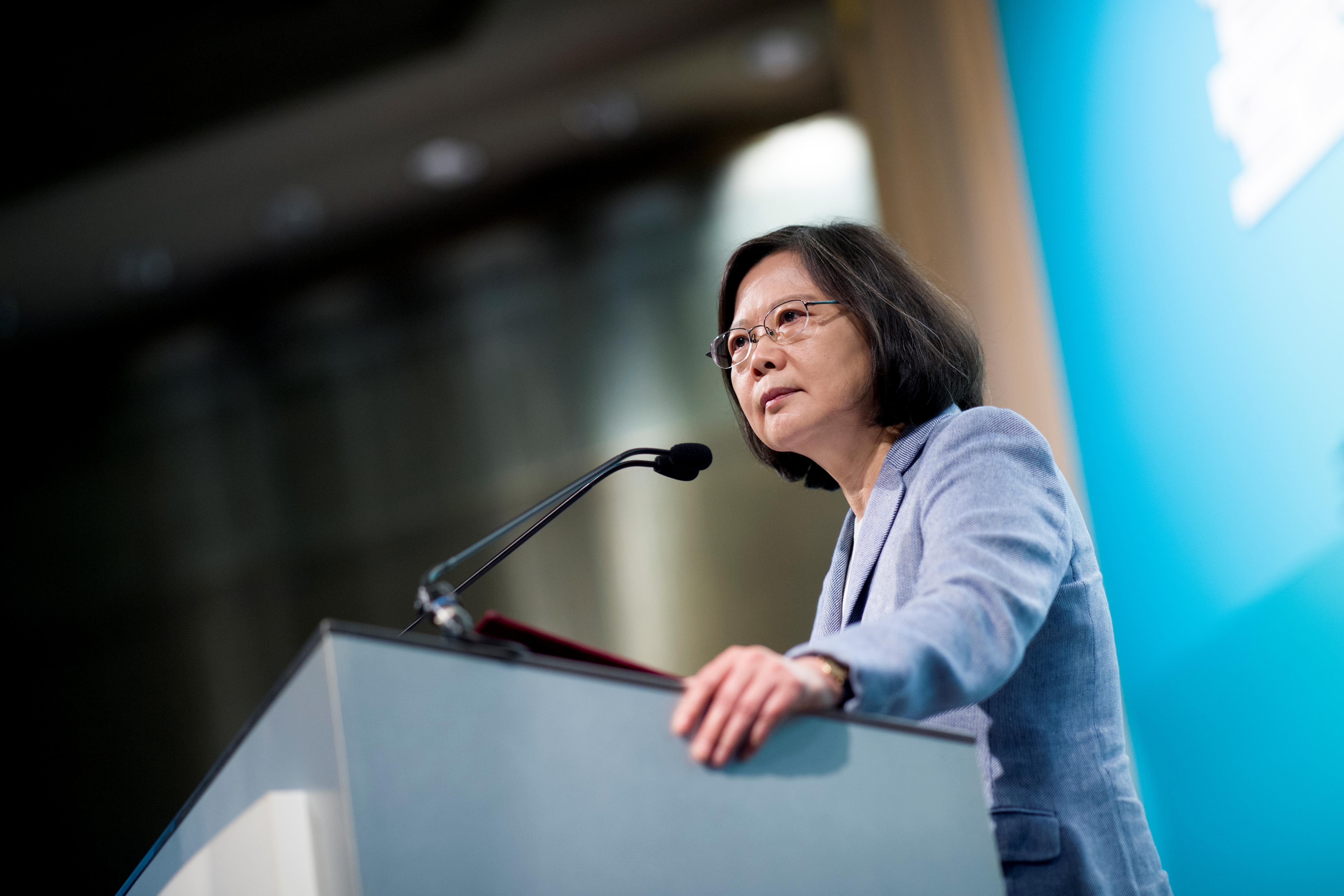 總統蔡英文召開司改國是會議，宣誓要讓人民有感，卻引爆民怨，批總統擴權、以政治干預司法。（總統府提供）