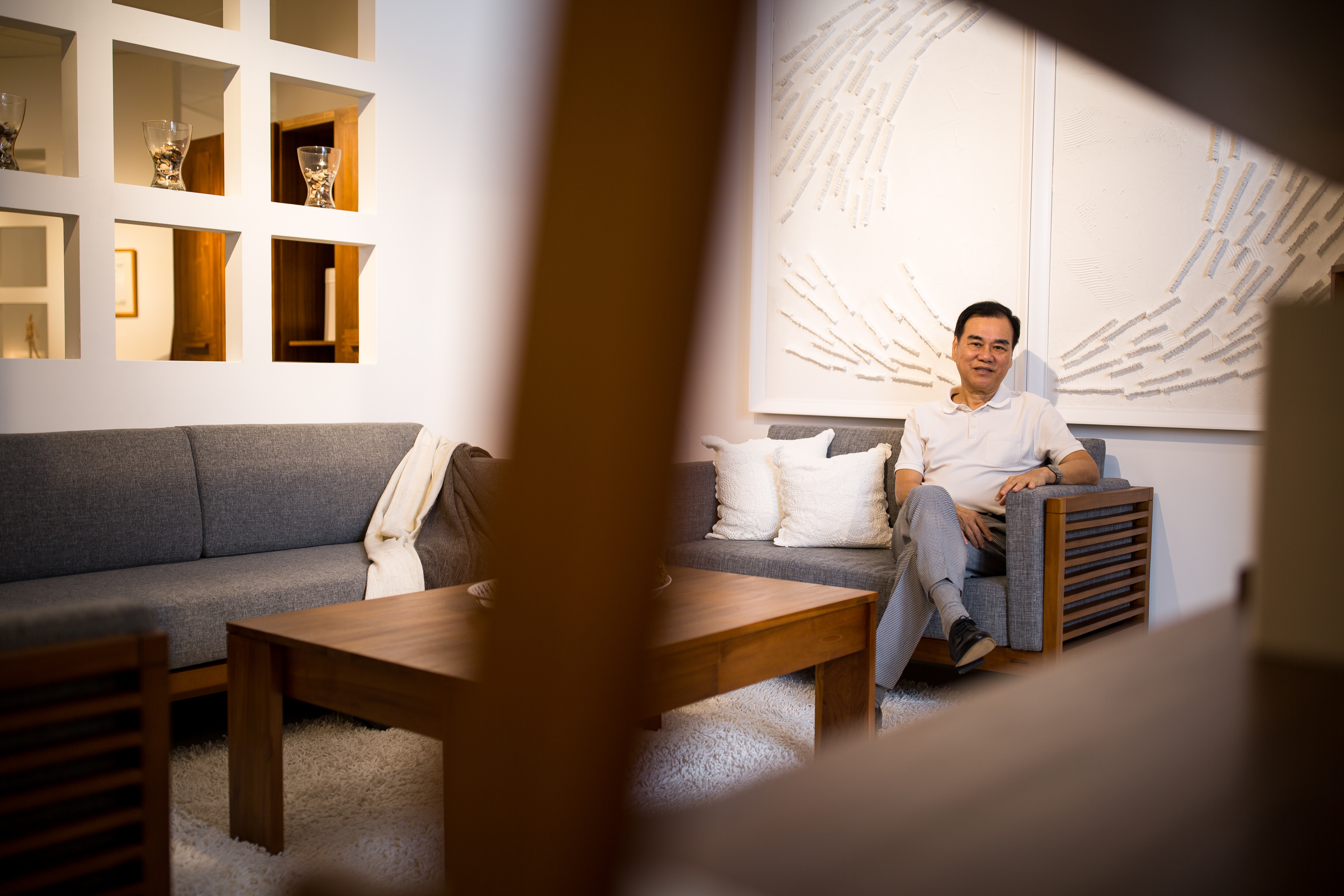 在創業路上，多次受雇主、供應商資助的林福勤，曾替員工償還負債。