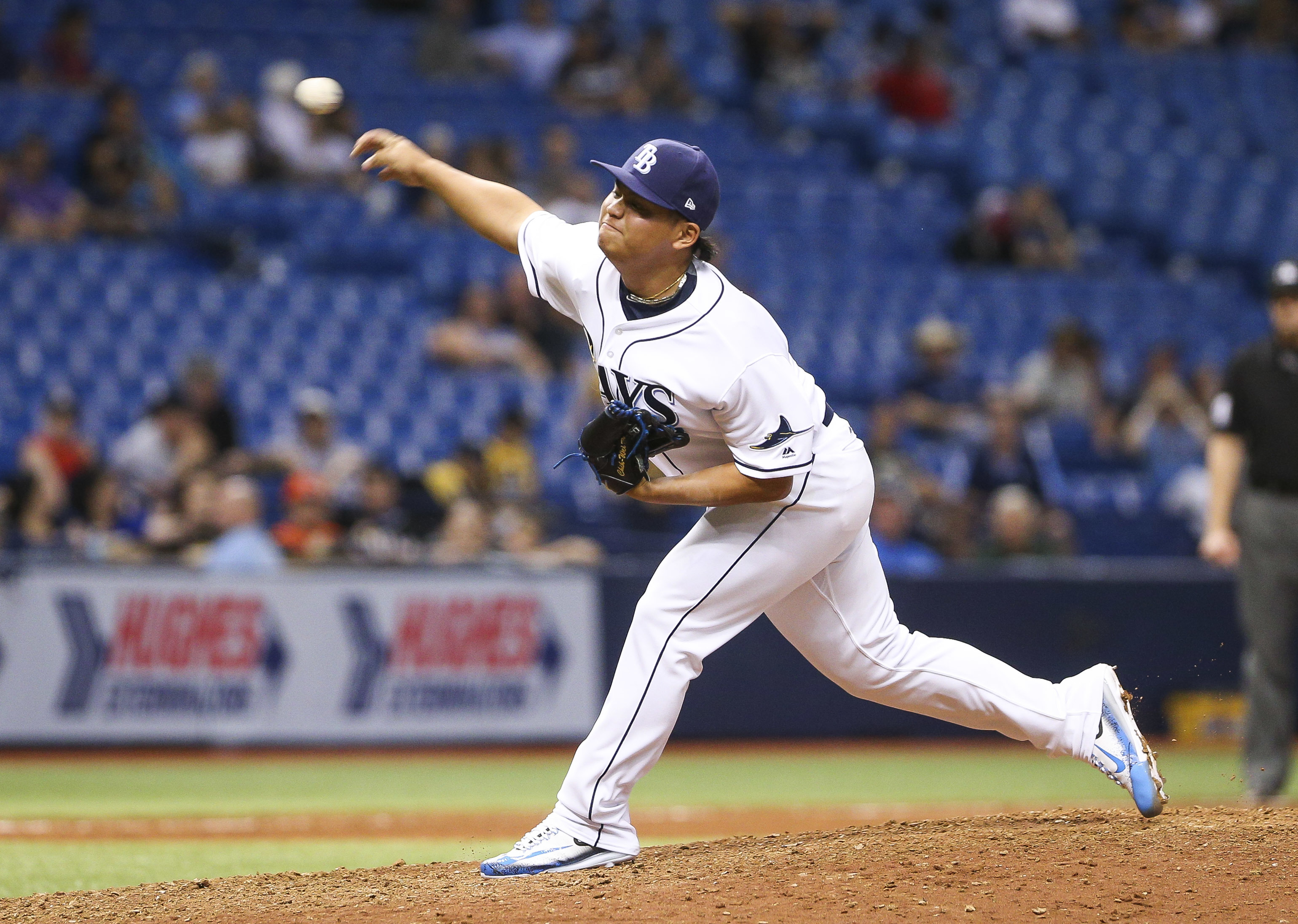 胡智為個人生涯第二度在大聯盟比賽中登板投球。