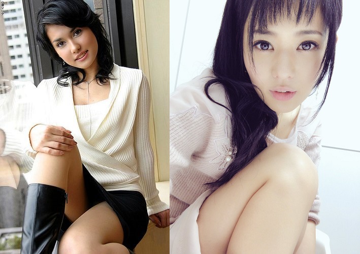 「你所知道的日本人」泰國版排行榜，小澤瑪麗亞和蒼井空榜上有名。（圖翻攝自推特）