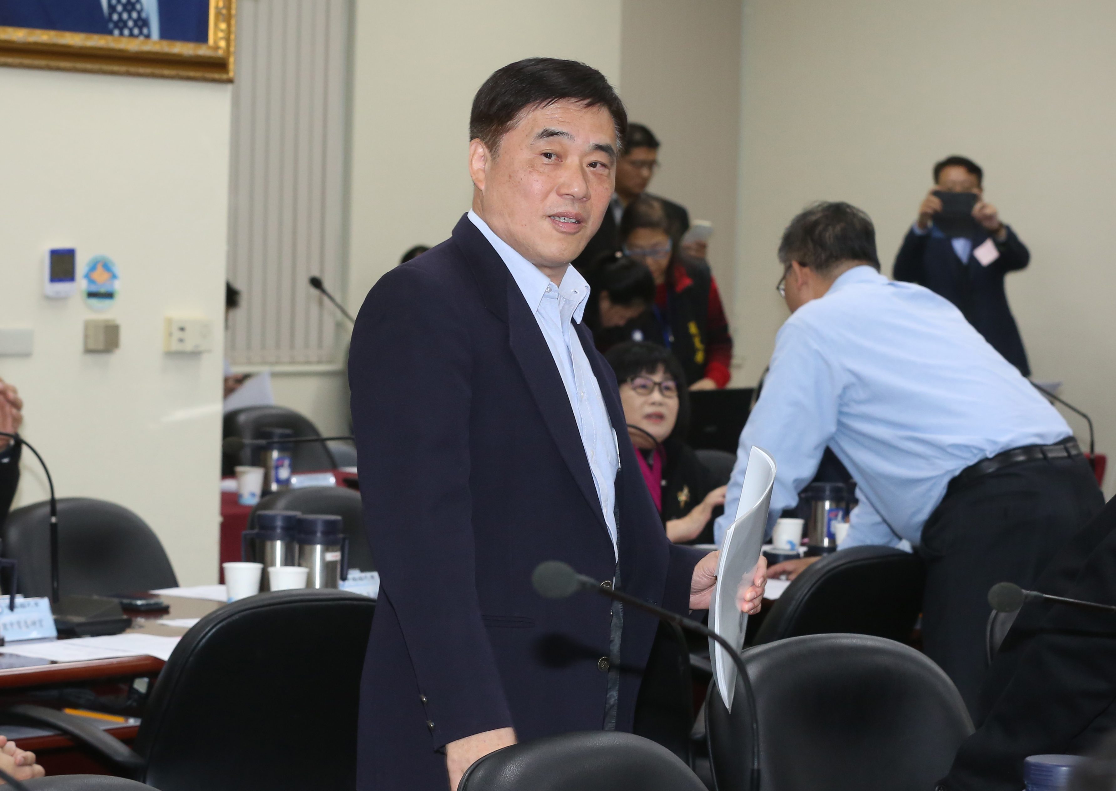 台北市政府2007年8月14日在市長郝龍斌（圖）任內，認定王令麟涉及圍標台北小巨蛋，提早與東森巨蛋公司解約。