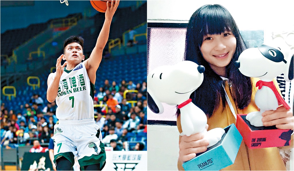于煥亞近來表現優異，兩次獲得SBL單週最佳球員肯定，風光入選中華隊男籃，是新生代頗受矚目的球星，如今傳出劈腿消息，已與主播女友李逸涵分手。（左圖：籃協提供；右圖：翻攝自李逸涵臉書）