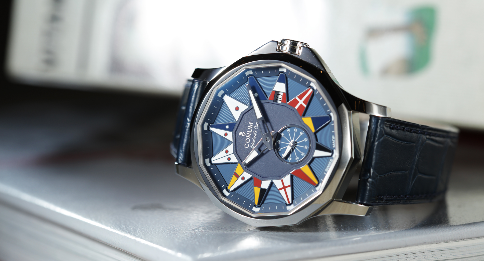 【現場直擊】 乘長風破巨浪--CORUM崑崙錶Admiral海軍上將系列