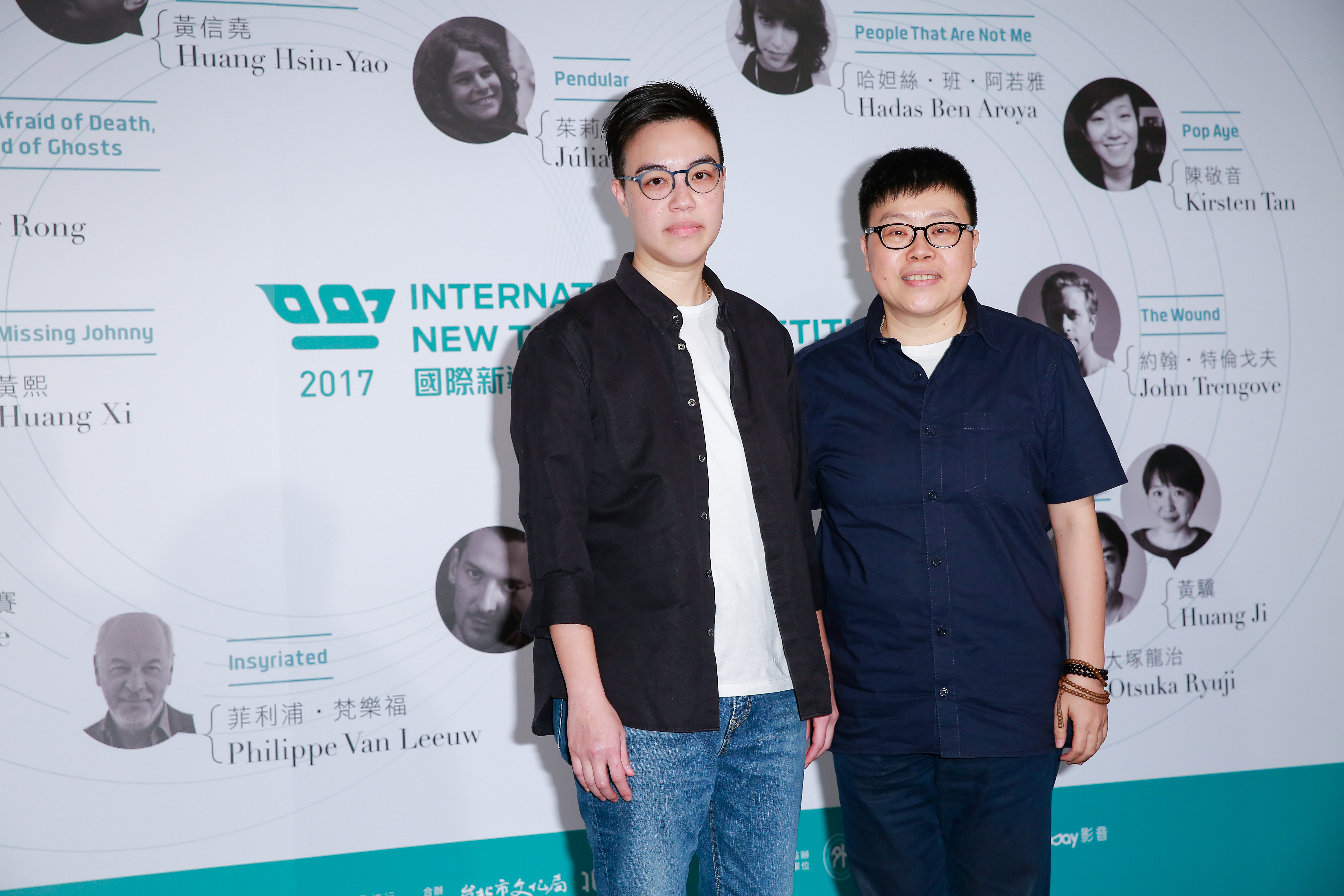 知名電影製片葉如芬(右)以提拔後進的心情,投資導演黃熙完成《強尼凱克》。