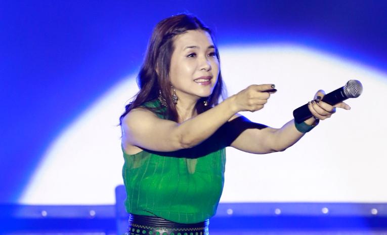 張清芳第六度為醫護無酬演唱。