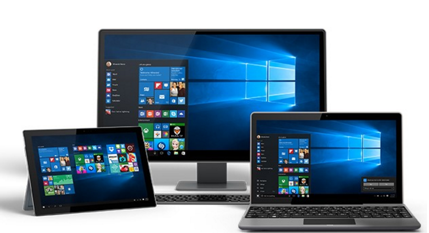 Windows 10可在PC、Pad和Surface上使用。(圖/微軟官網)
