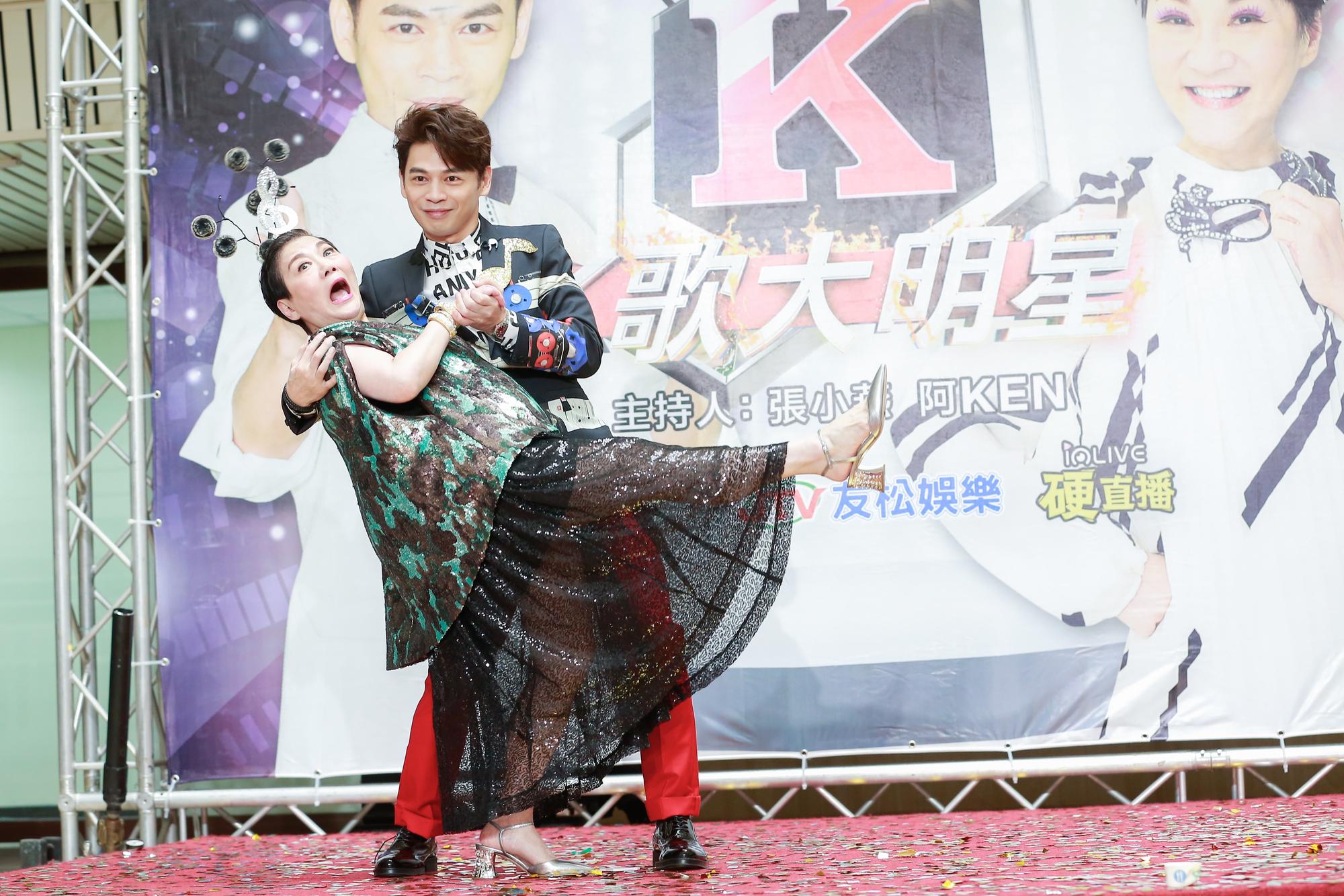 張小燕與阿Ken即將合作新節目《K歌大明星》。
