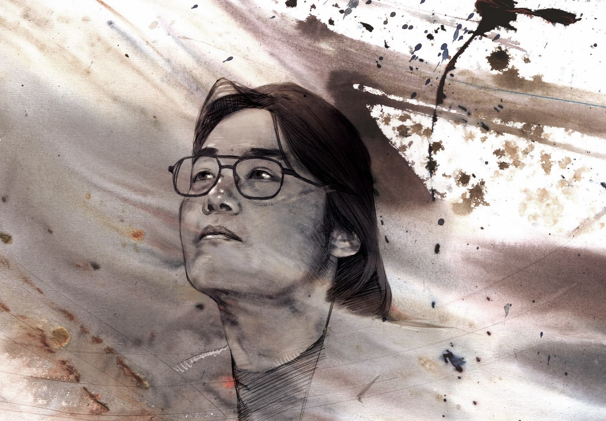 鄭問畫像。（圖：鍾孟舜提供）