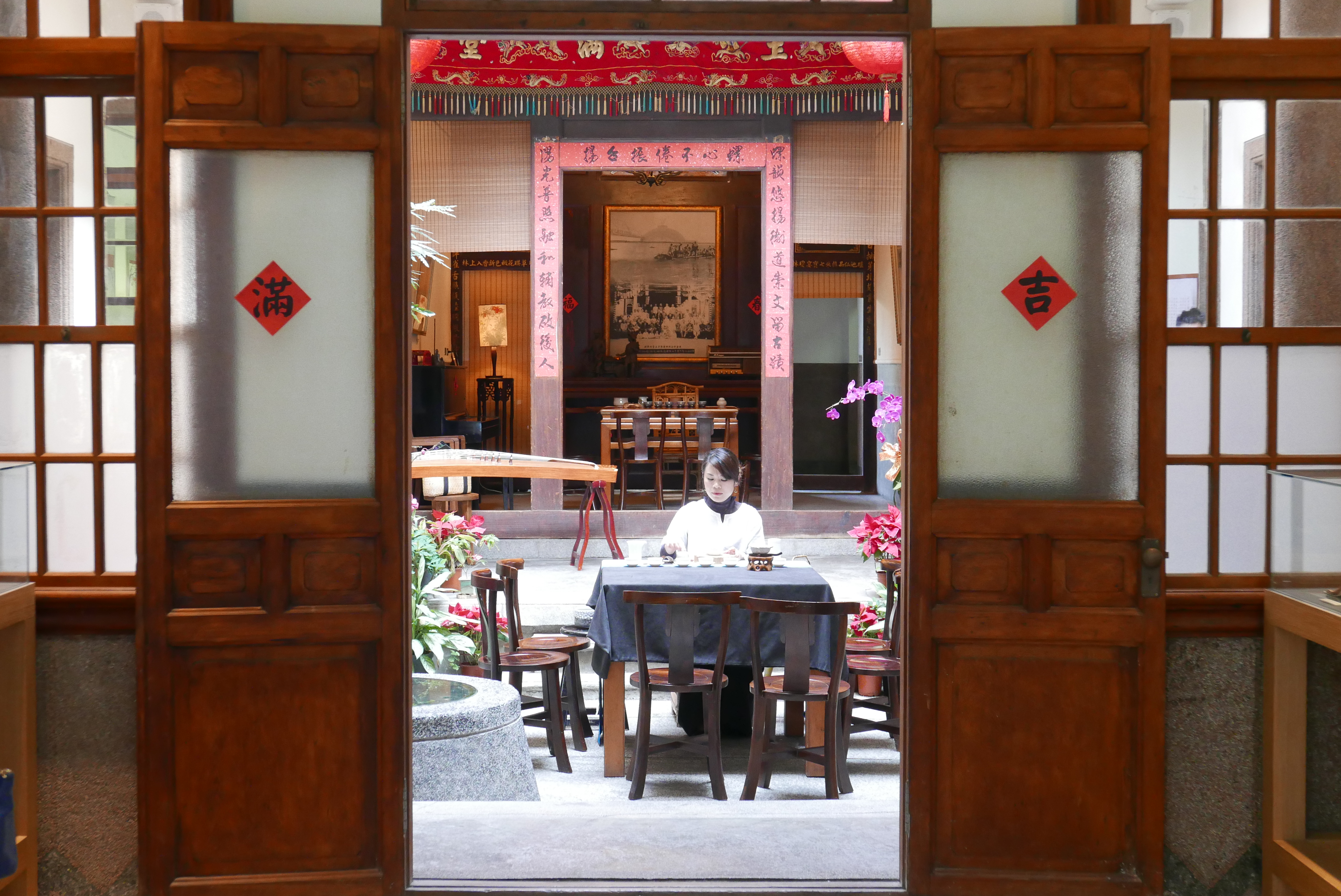 80年歷史的老宅經整修後，顯得古色古香。