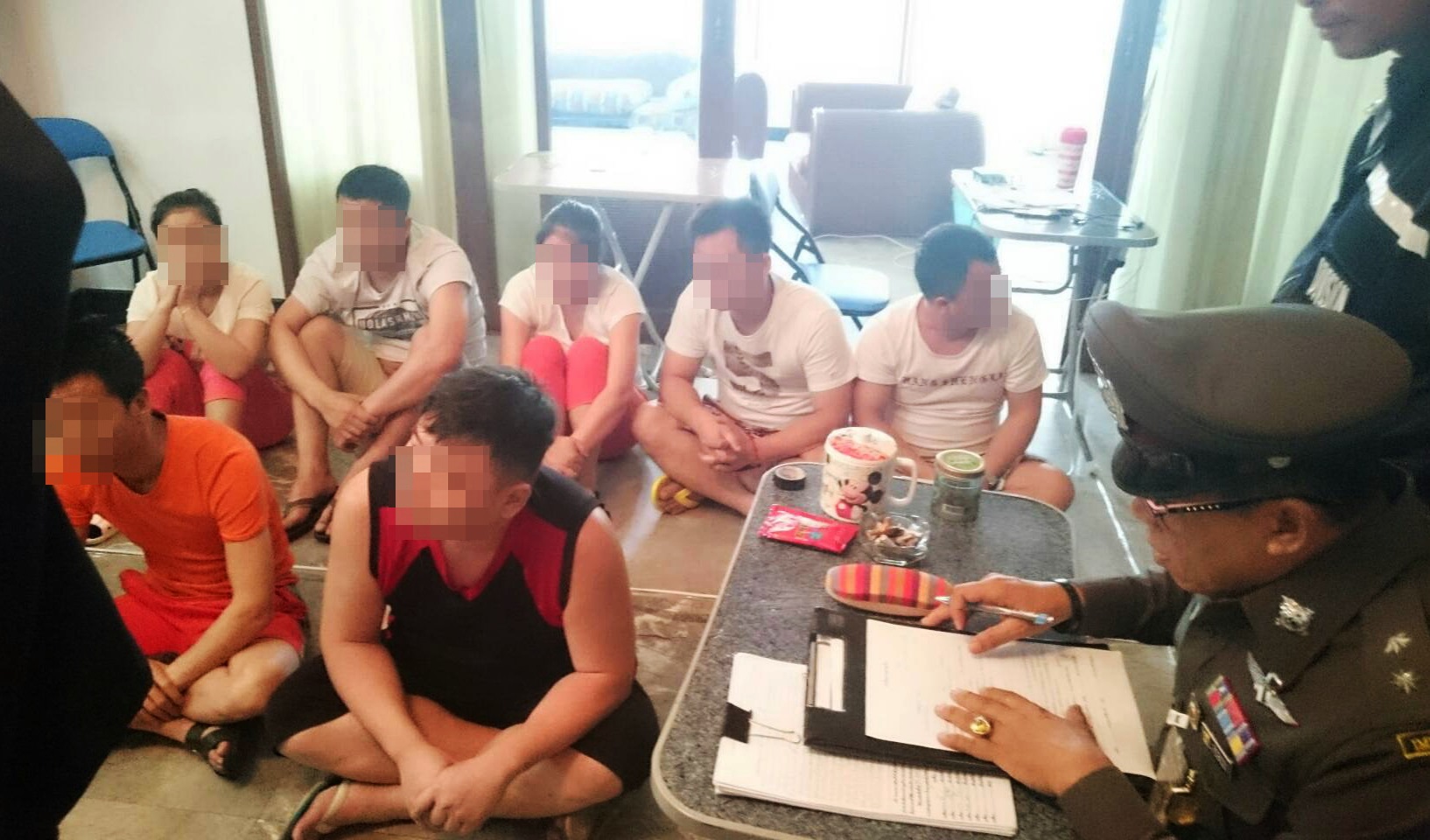 梁嫌主導的跨國詐騙招募中國、泰國人士，專門詐騙大陸人民幣。