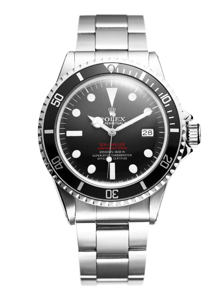 1967年發表的初代Sea-Dweller 1665。