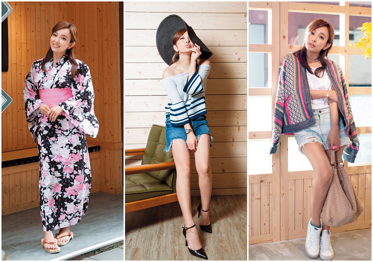愛紗（千田愛紗）的幸福穿搭哲學俯拾皆是浪漫。