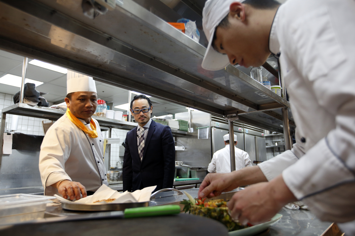 林育達忠於原始的口味，餐廳能用泰國進口食材，就不會找其它食材代替。