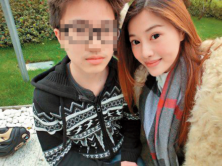 17歲的兒子在美國念書,只有寒暑假才回台灣跟吳玟萱見面。(翻攝自吳玟萱臉書)