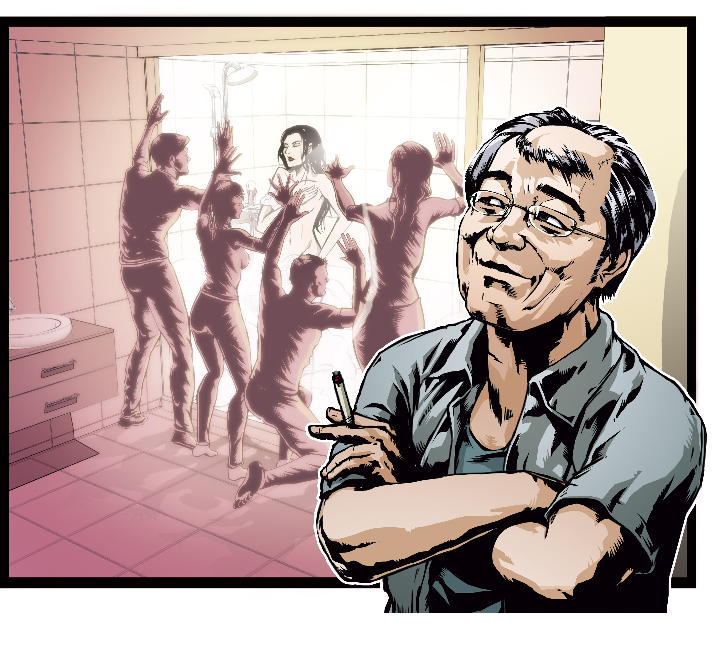 漂流社工營除了白天的學術討論，晚上冷尚書帶領學員探索身體的課程讓參與者覺得有點變態。