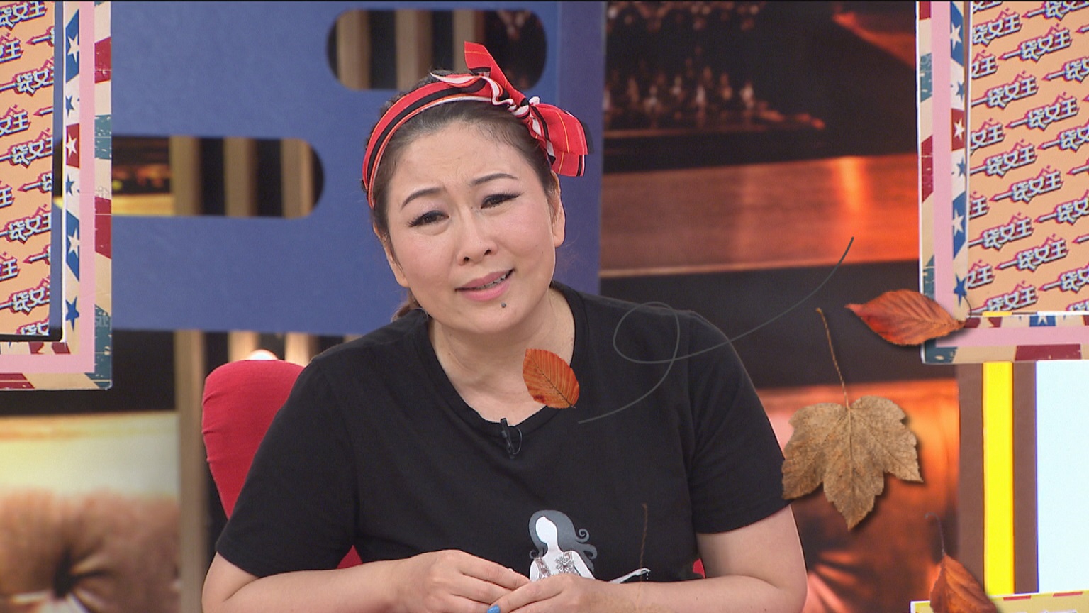 張秀卿上節目《一袋女王》暢談媽媽經，求子心切的她自嘲身材走樣，全是為了要幫小12歲的老公懷小孩。