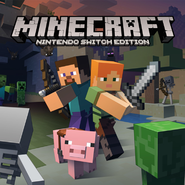 《Minecraft》於5月12號於任天堂Switch上市，對於其畫質無法達到Swtich最高的1080P，微軟只能說抱歉請玩家再等等……