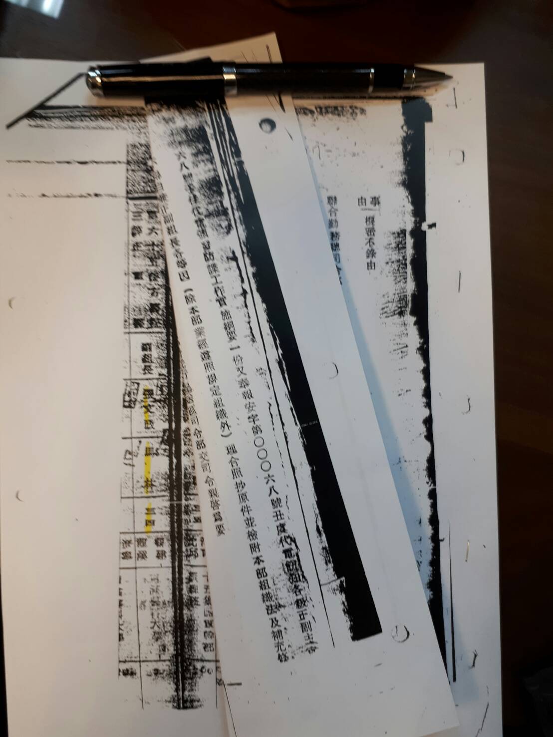 軍方的機密文件顯示，張華昌的父親張文政化名「馬林」，被派往中國大陸執行情報任務。