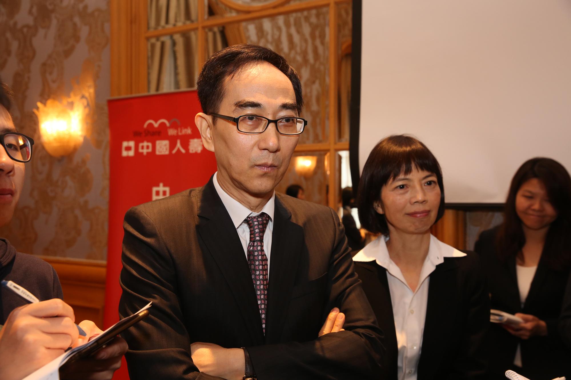 中壽董事長王銘陽直言:今年獲利非常不容易,是艱困的一年。