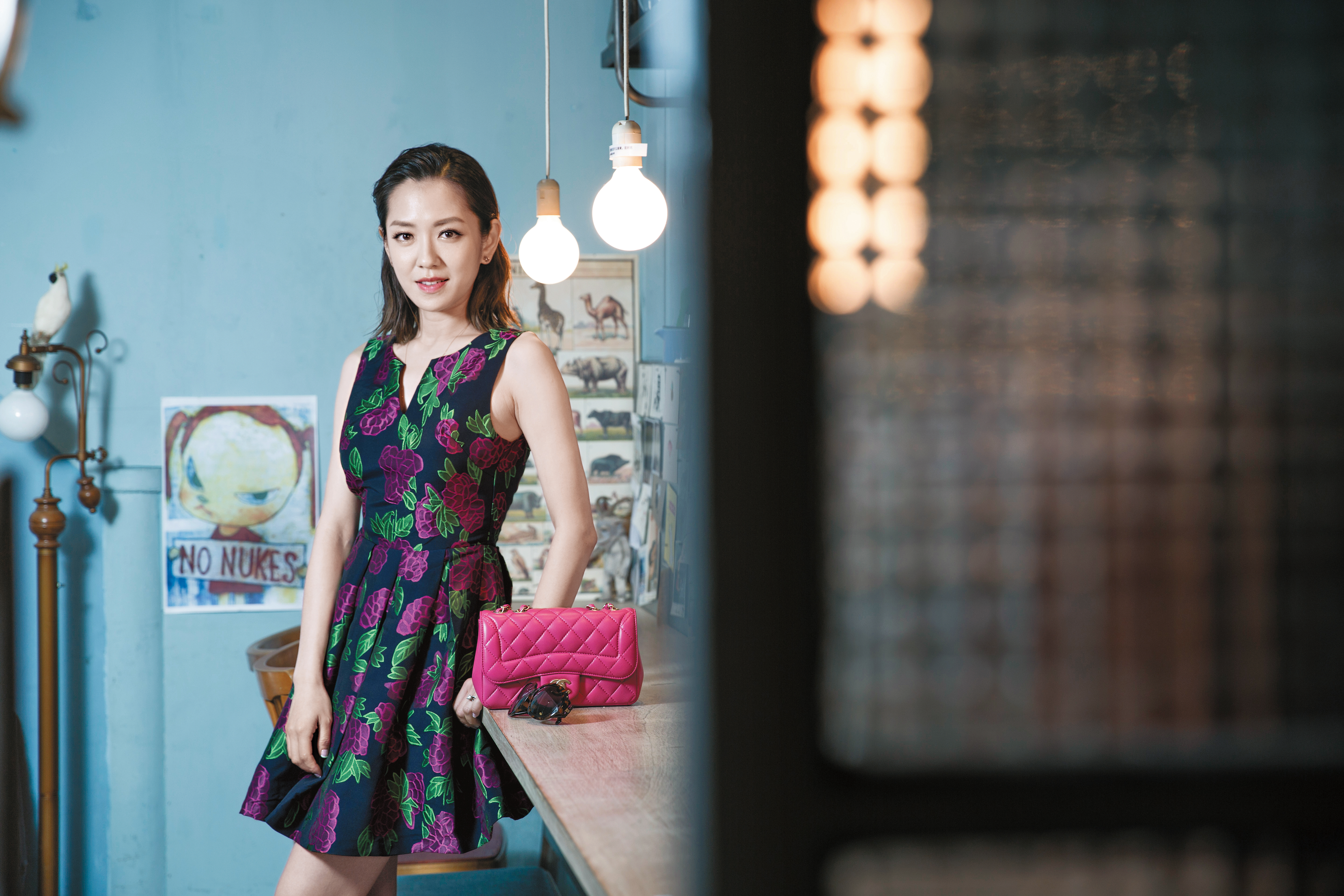 楊千霈對於時尚品味，拿捏分寸，將自己妝點得亮眼又與眾不同。